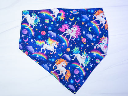 Galactic Unicorns Dog Bandana - Ready to Ship